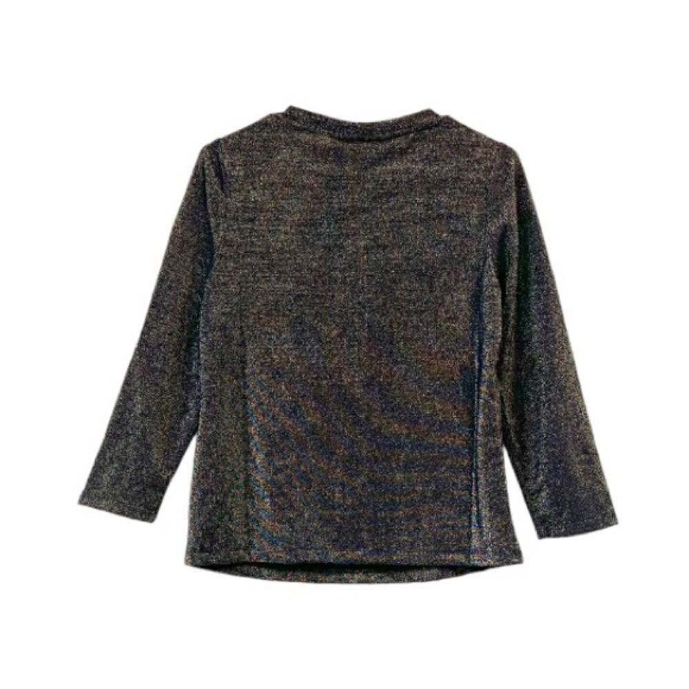 Dkny Metallic Gold Keyhole Top M New - Picture 5 of 11